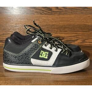 DC Ken Block Pure 43 Size 10 Skate Shoes Black Lime Citrus RARE